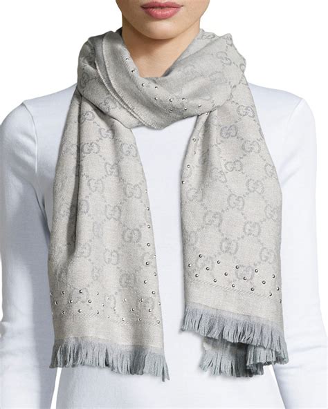 gucci jacquard scarf.